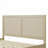 Solid Wood Platform Bed With Rattan-668137930