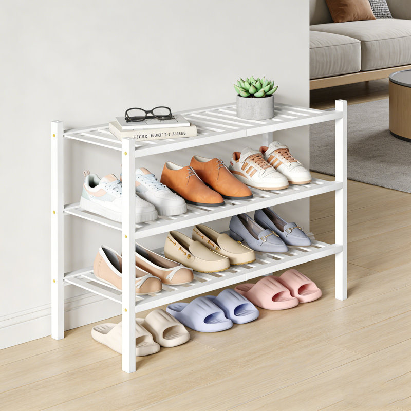 Bamboo Shoe Rack