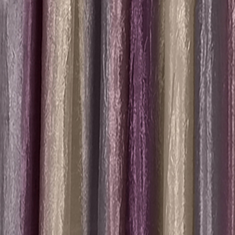 Velia Cotton Blend Sheer Curtain Single Panel, 50" W x 63" L, Aubergine