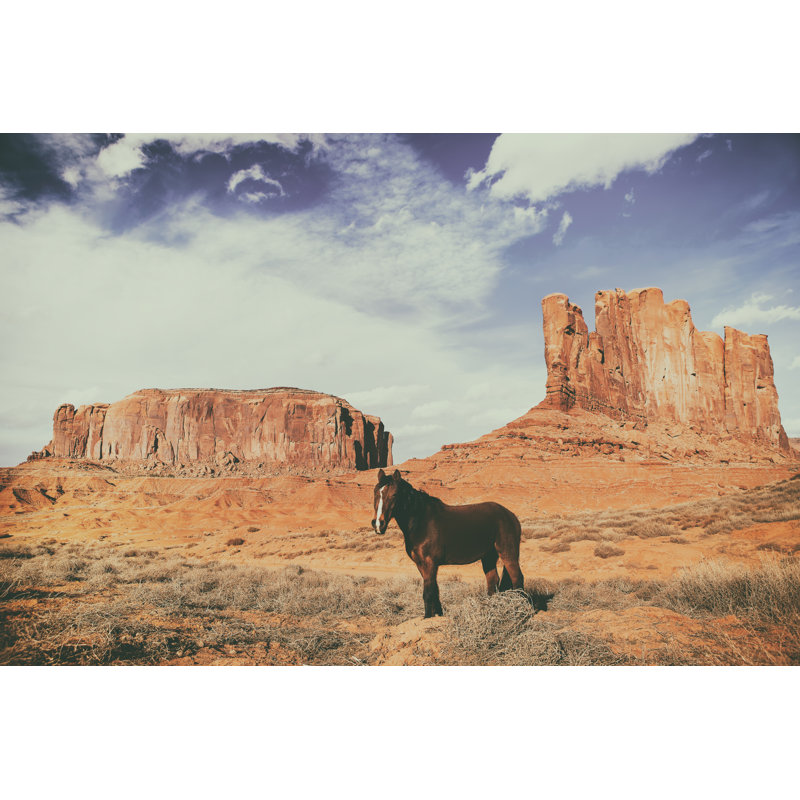 Monument Valley - Photographie sur toile tendue, H 20 po x l 30 po