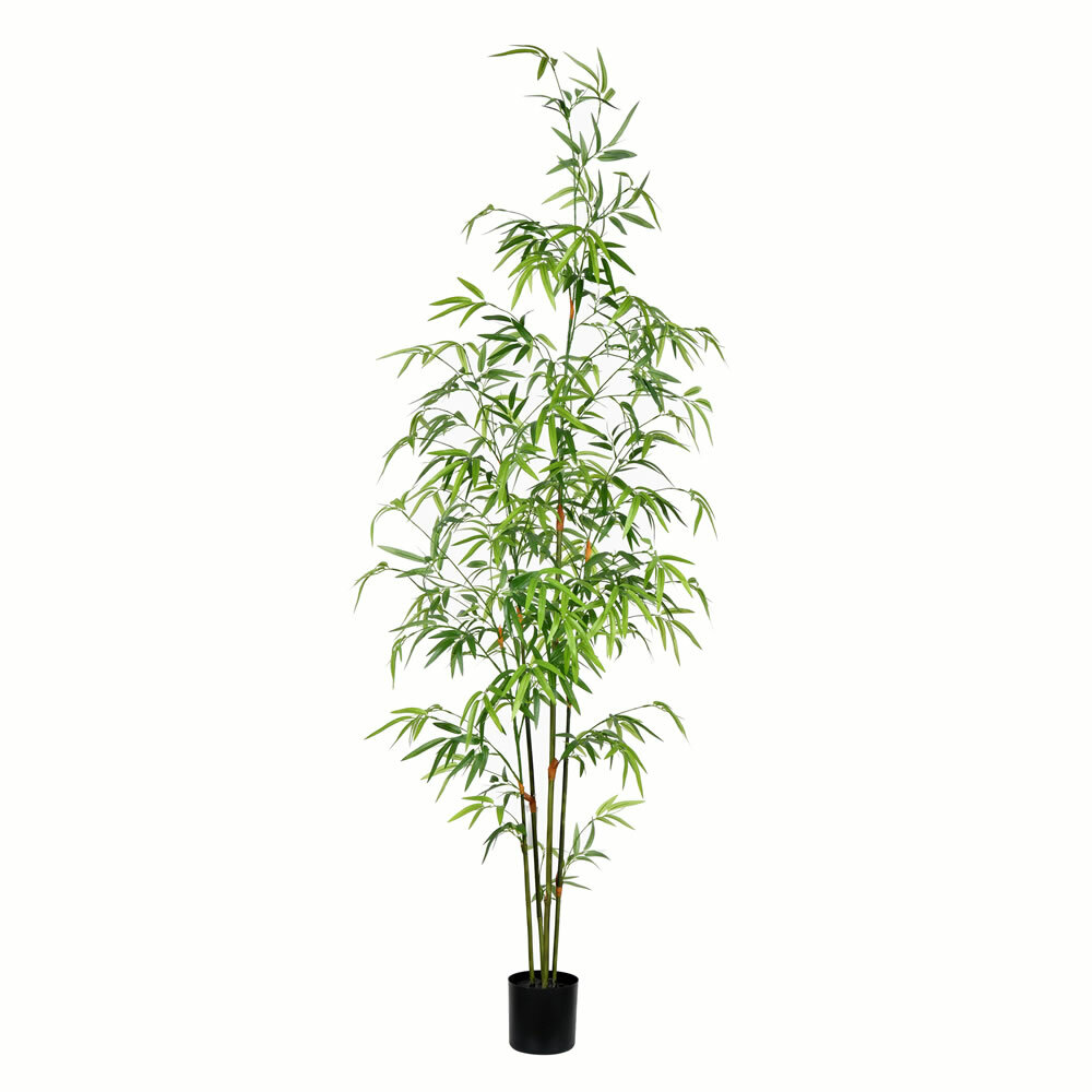 Birch Lane™ Artificial Bamboo Tree in Pot & Reviews | Wayfair