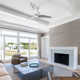 60" Vortex 3 - Blade Outdoor/Indoor Smart Standard Ceiling Fan with Wall Control Included, Works With Alexa and iOS or Android App