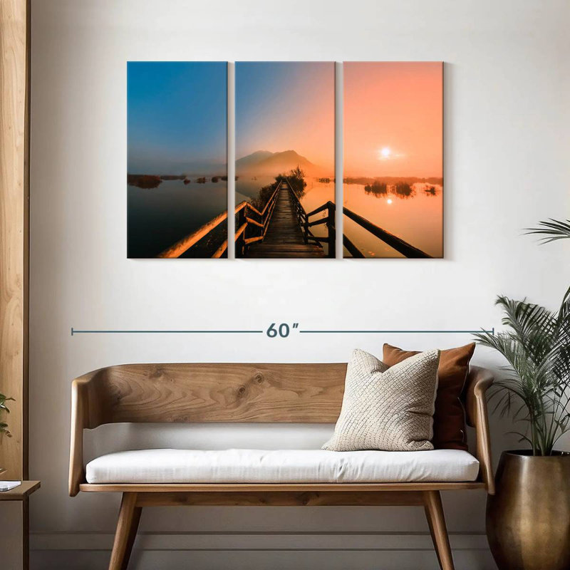 Pont Alvord Sunrise, H 28 po x l 45 po