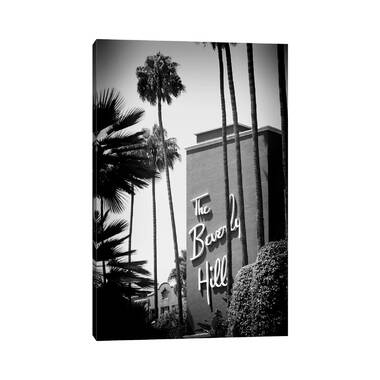 Rodeo Drive Via Rodeo Beverly Hills California Street Sign Photo Black Wood Framed Art Poster 20x14 Latitude Run