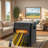 Space Heater With Uvc Air Purification, 1500W/1000W/Eco Mode, Thermostat & Temperature Control, 12-Hour Timer, Led Display, Tip-Over & Overheat Protection, Child Safety Lock, Remote Control, Compact Design