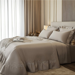 Delicate Lace Bed Skirt