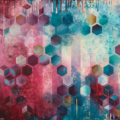 Shimmery I by Heather Robinson - Wrapped Canvas Print
