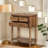 Console Table With 3 Drawers And Bottom Shelf-1065609752