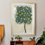 «Lemon Tree Composition I», reproduction encadrée de qualité supérieure - prête à être accrochée-1696252126-1696252125
