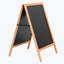 Porte-affiche trottoir double face