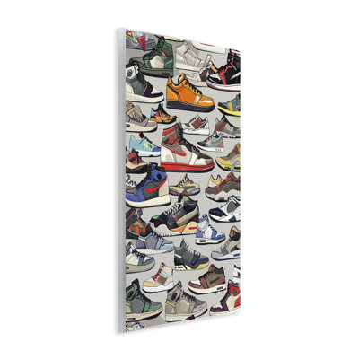 Plaque murale «Shoe Time Urban Styles», design par Ray Powers