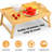 Bamboo Bed Tray Table, Folding Legs and Handles