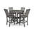 POLYWOOD Vineyard 5-Piece Round Bar Set-29563488