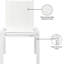 Chaise d'appoint de patio empilable Lajoy-1946293468-1946293471