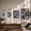 Angular Geometry Geometric - Framed Print-837332183-837332203