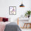 Cadre flottant fabuleux pour fille et chien, design par Jess Stempel