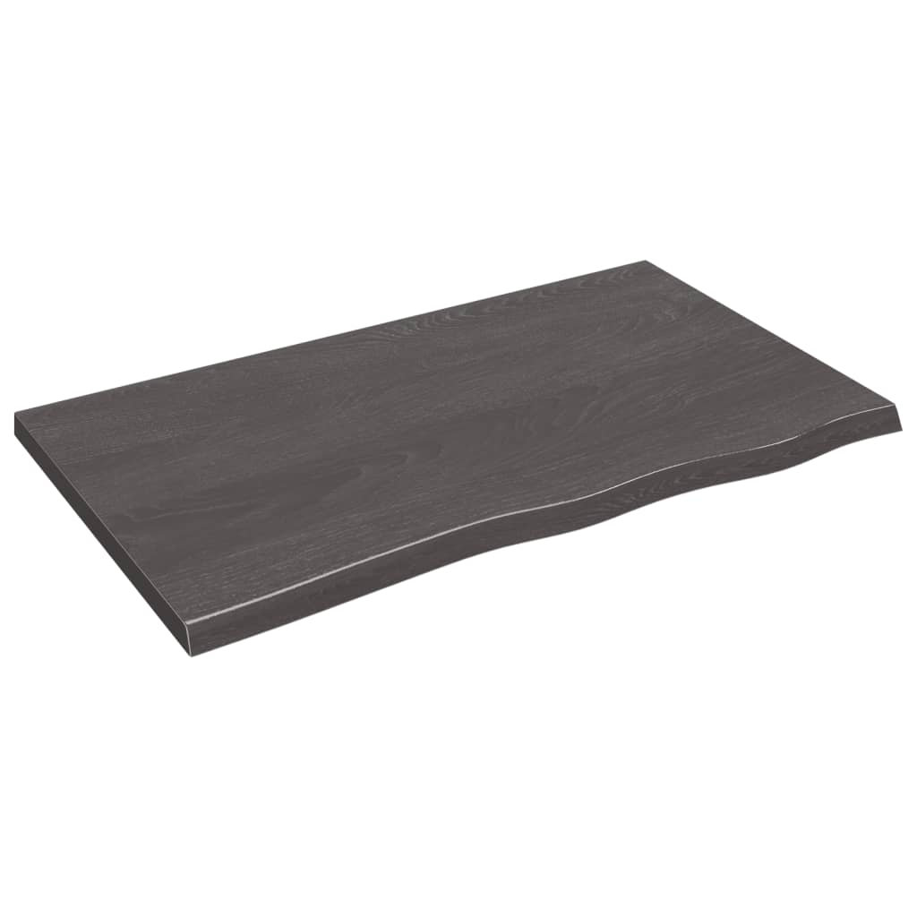 Wall Shelf Treated Solid Wood Oak