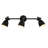 24.6'' 3 -Light Swing Arm Track Track Kit with Dimmable and Adjustable Head