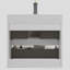 Base de meuble-lavabo simple mural 18,1 po seulement-101238837
