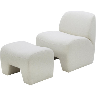 Sable SABL-002 29"H X 28"W X 31"D,  16"H X 25"W X 18"D Accent Chair