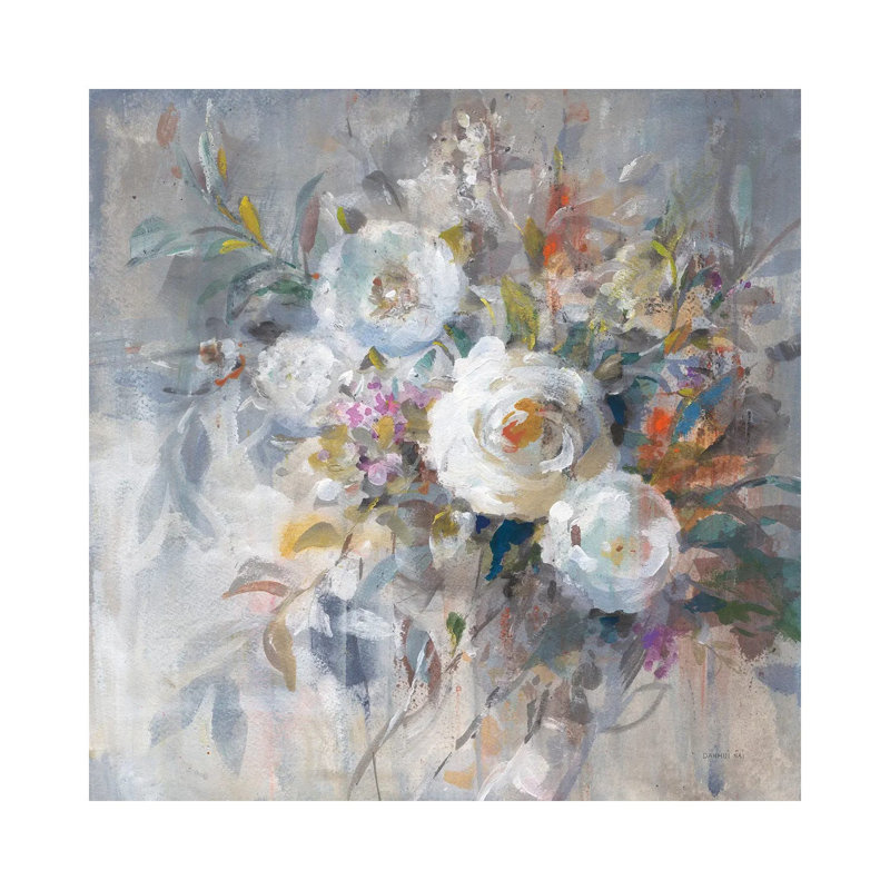 Autumn In Bloom By Danhui Nai - Wrapped Canvas Painting by Danhui Nai - Wrapped Canvas Painting, 45.72 cm H x 45.72 cm W