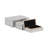 Set Of 3 6/7/9" Mosaic Boxes, Silver