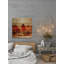 Crimson Palms par Parvez Taj - reproduction d'art sur bois de pin naturel-800907990