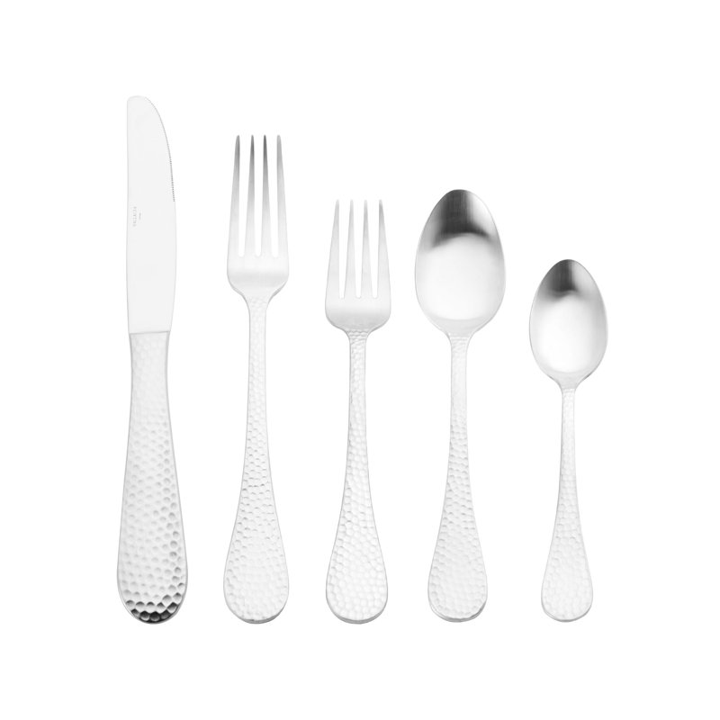 Ensemble de couverts Wallace Satin Brooklyn, taille unique, acier inoxydable