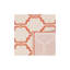 Tapis à motif géométrique intérieur/extérieur beige/rouge Herefordshire-2026733149