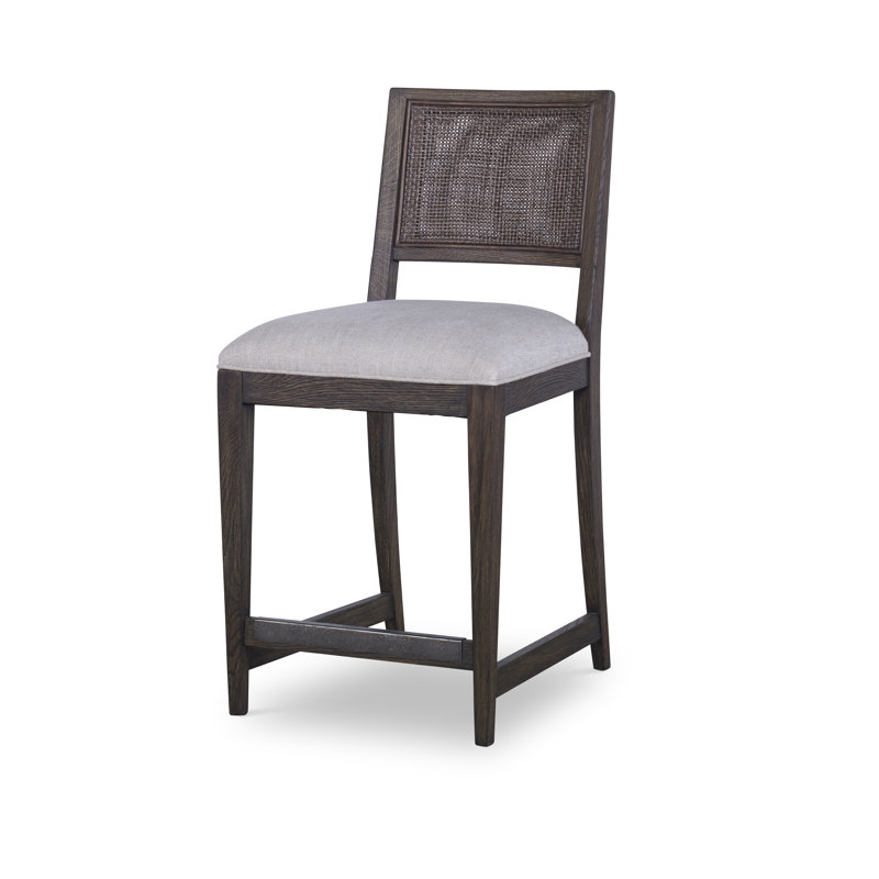 Parker Yes Stool with Solid Wood Frame