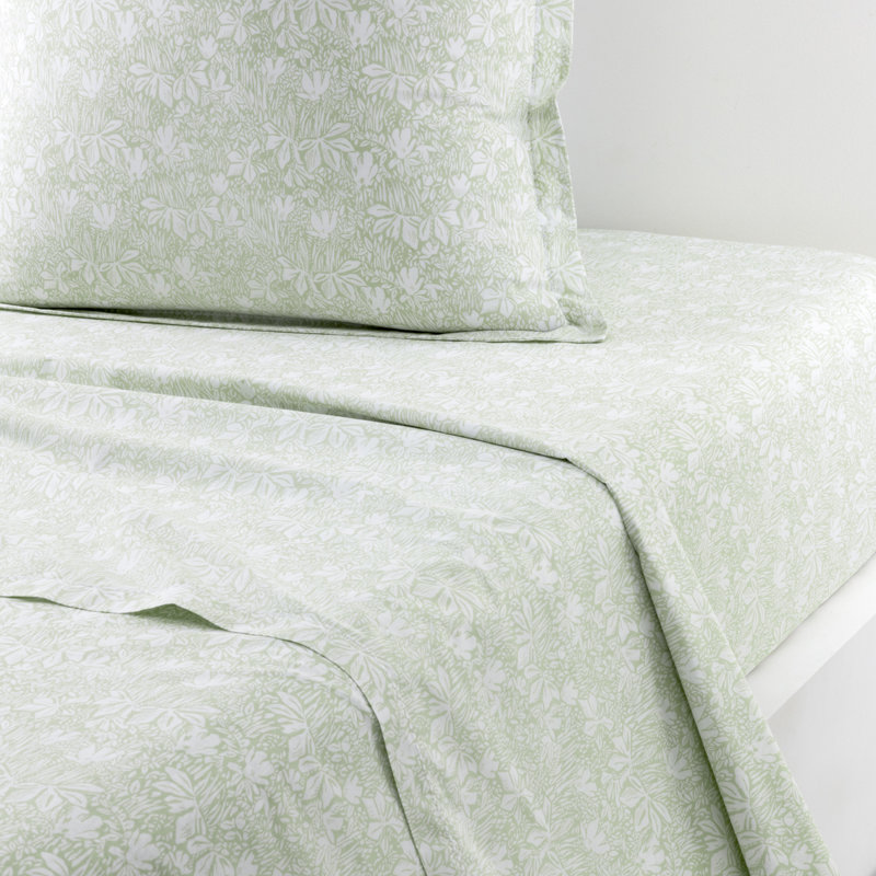 Capri Flat Sheet, Amande, Queen Flat Sheet