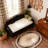 Upholstered Daybed with Trundle ,Velvet Sofabed with USB Charging Ports-1831174061