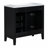 35.98'' Single Bathroom Vanity with Solid Wood+MDF Top-97698488