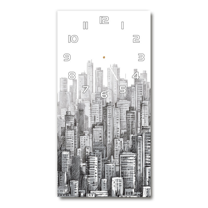 Jaisa Glass Wall Clock