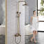 Amoux Complete Shower System with Adjustable Shower Head