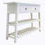 Console en bois d'acajou