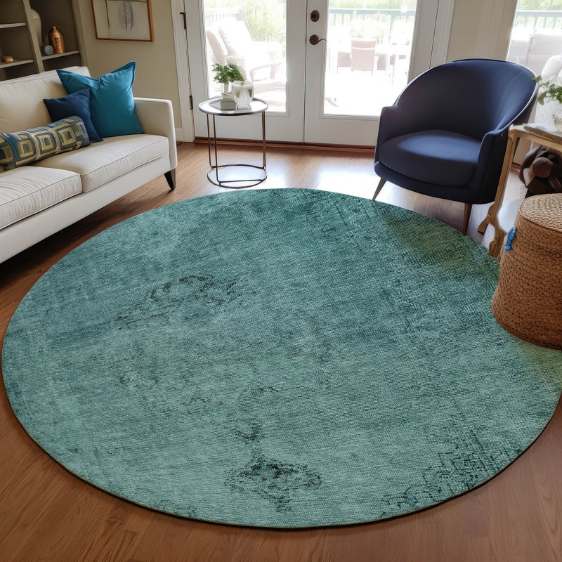 Tapis intérieur / extérieur Nayelin, Rond 8 pi