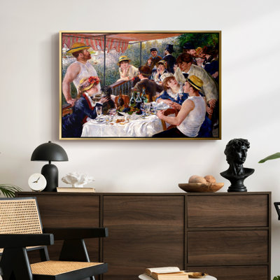 Luncheon of the Boating Party (Le Déjeuner des canotiers), 1880-1881-Pierre-Auguste Renoir-Framed Gallery Wrapped Canvas