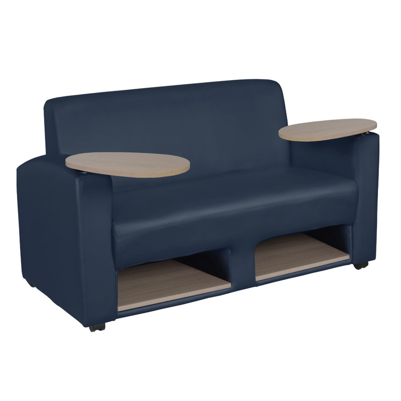 Chaise de réception Nadyah, Bleu / Beige