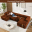 Canapé modulaire surdimensionné avec coussins Adame Boneless Compression-445087029-459245872-459245882