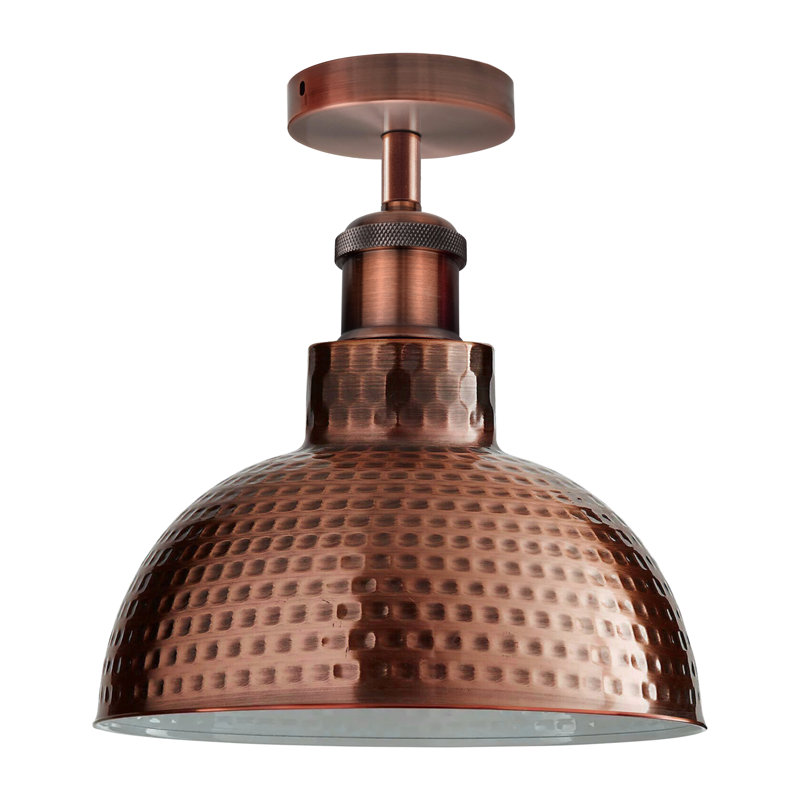 Copeland Semi Flush Mount, Copper