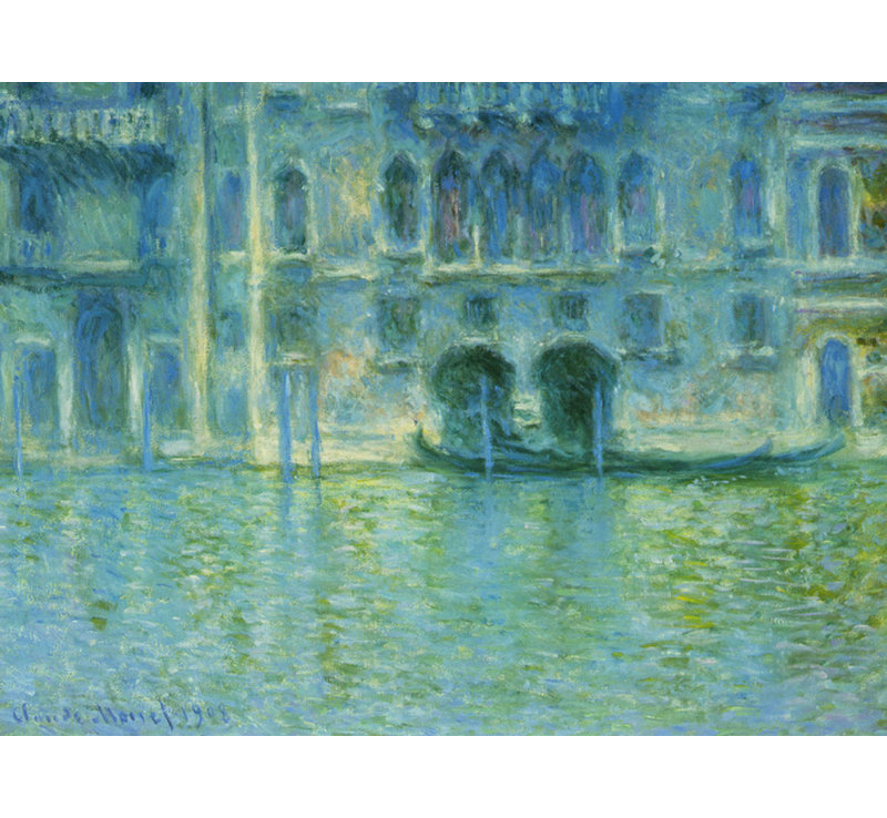 Palazzo da Mula - Venise, H 18 po x l 24 po