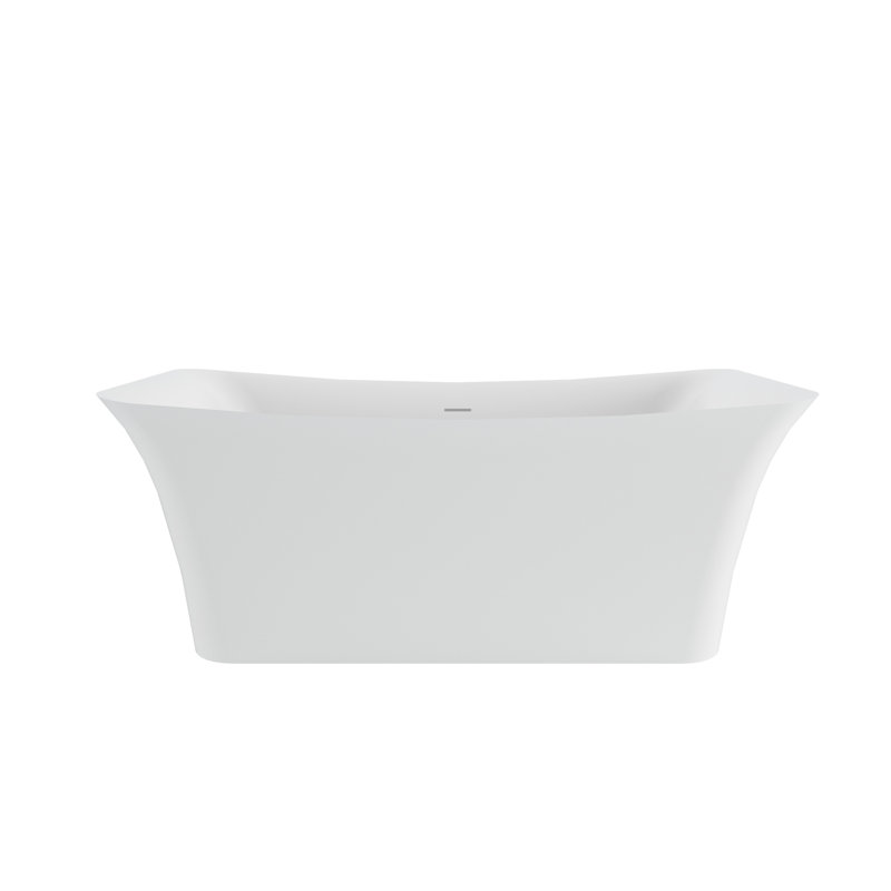 67'' x 31.5'' Freestanding Soaking Acrylic Bathtub