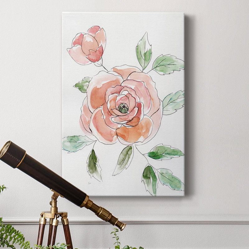 " Rose Contour ", 60" H x 40" W x 1" D