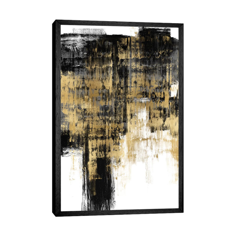 Resounding II 1 Piece Wall Art on Canvas, 152.5 cm H x 101.5 cm W, Black Framed