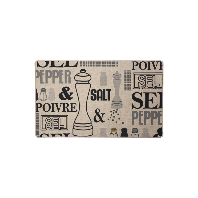 Tapis rectangulaire Chesham avec envers antidérapant, Rectangle 1 pi 8 po x 4 pi 11 po