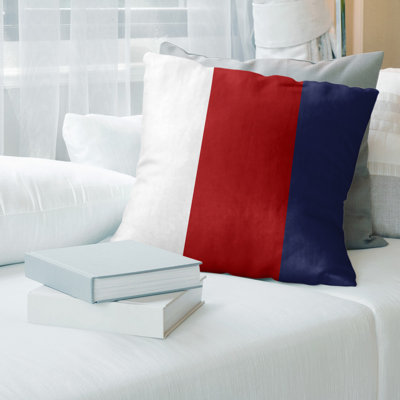 Striped Linen Reversible Pillow Cover