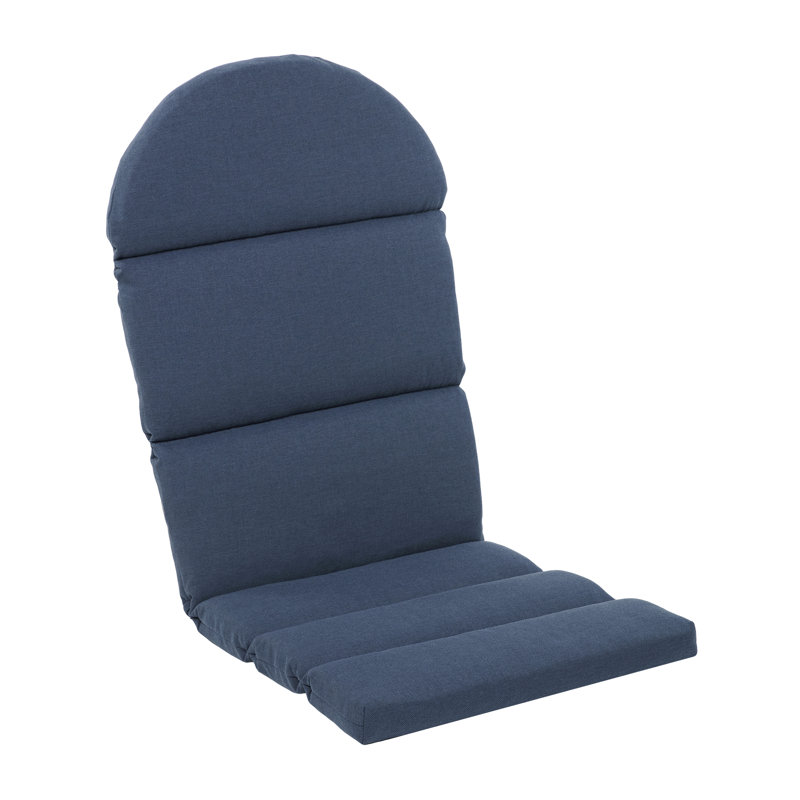 Arden Selections Oceantex Outdoor Adirondack Chair 2.5" Cushion, Ocean Blue
