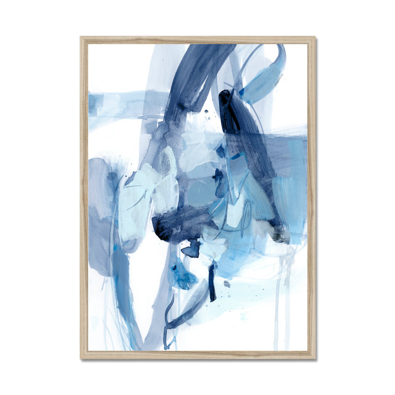 Saturday Night I by Christina Long - Painting, 80cm H x 55cm W, Natural Wood Single Picture Framed Paper