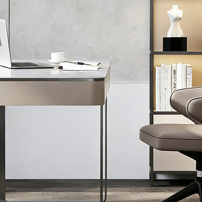 Bureau haut de gamme élégant, H 29,52 po x l 62,99 po x P 23,62 po